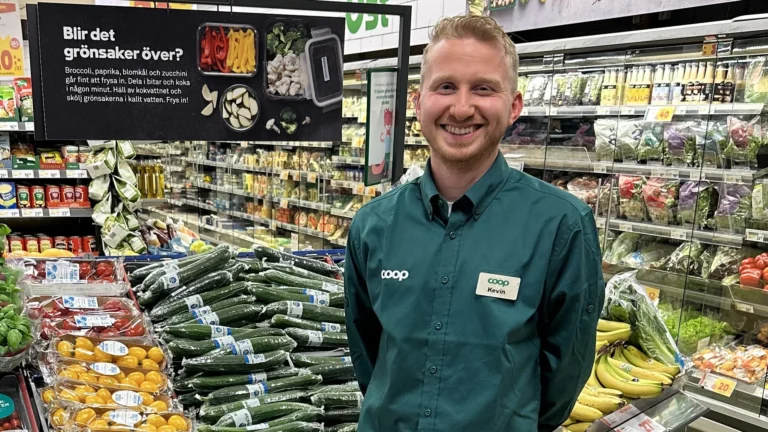 butikschef løn