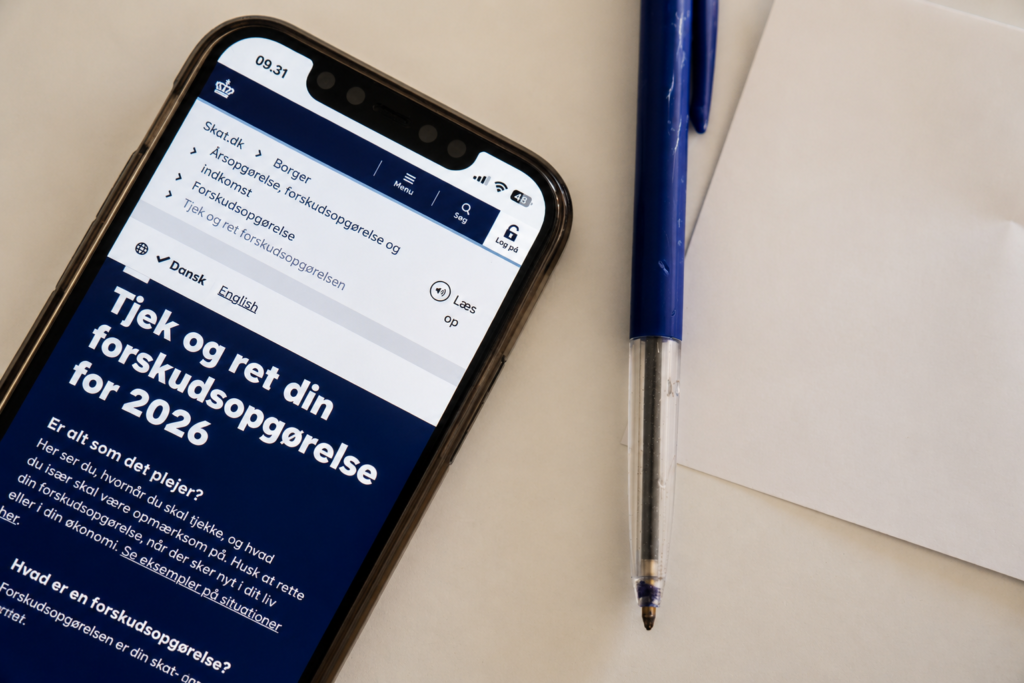 forskudsopgørelse